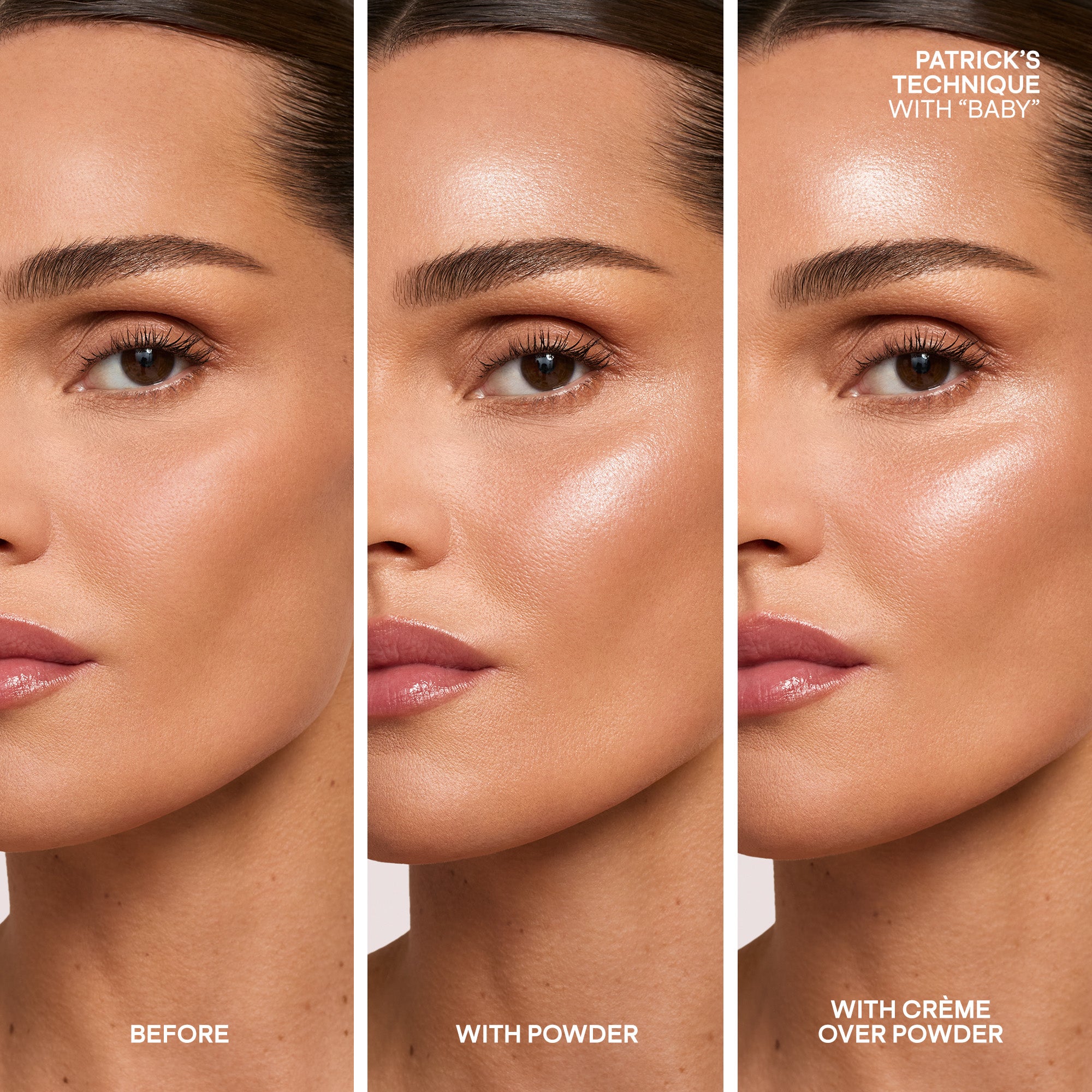 Major Glow Crème & Powder Light Reflecting Translucent Highlighter Duo (Baby)