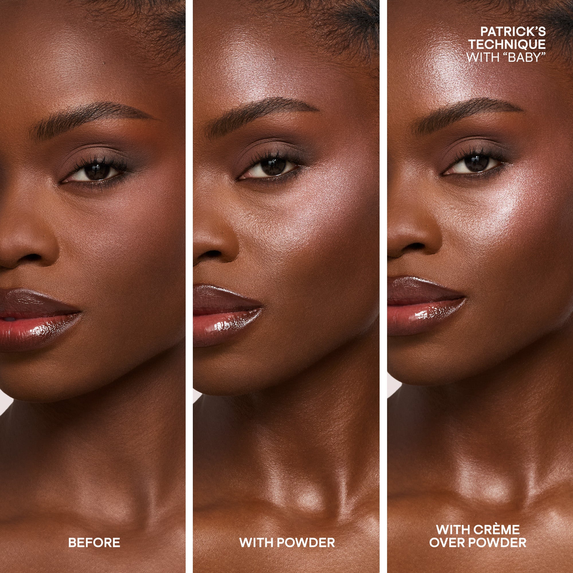 Major Glow Crème & Powder Light Reflecting Translucent Highlighter Duo (Baby)