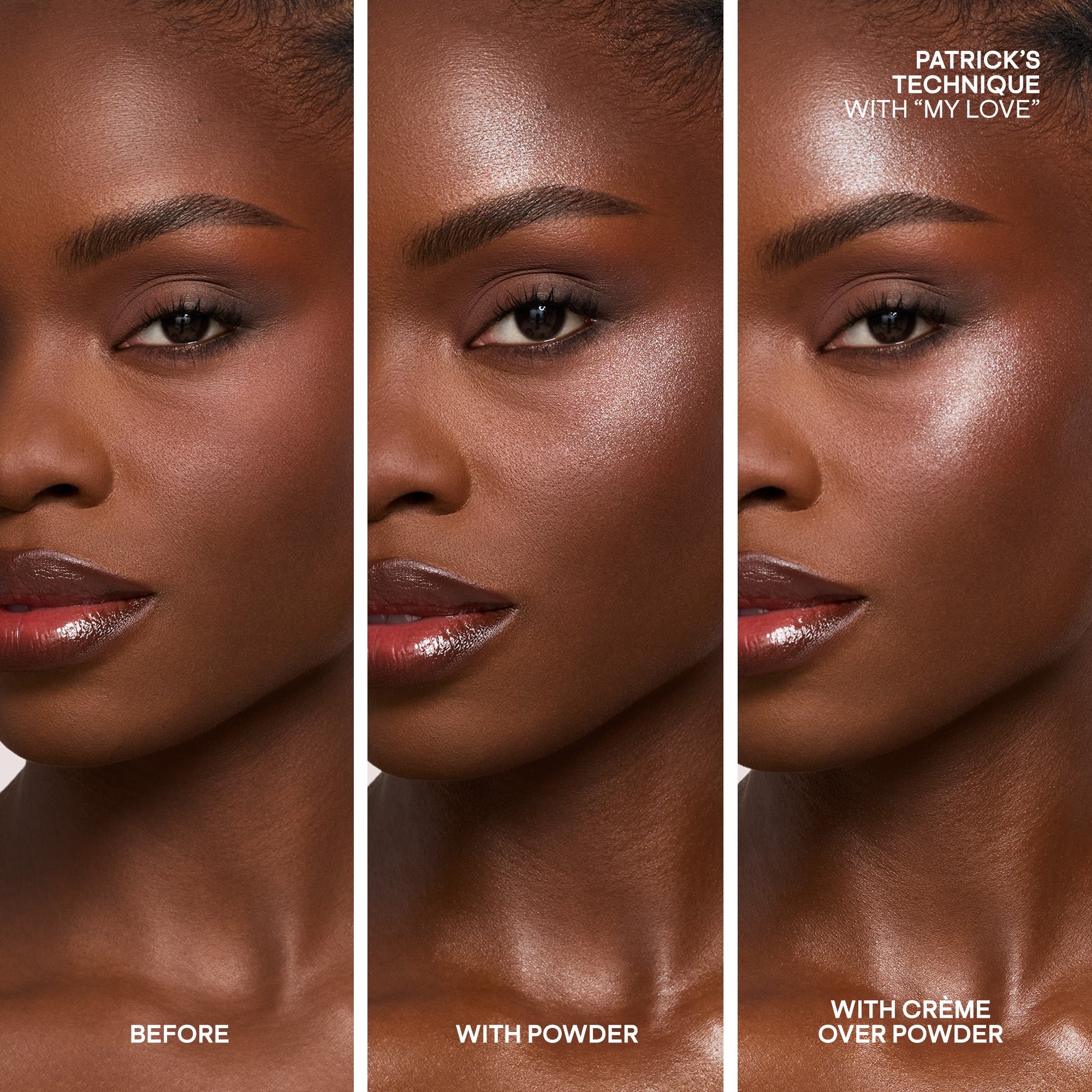 Major Glow Crème & Powder Light Reflecting Translucent Highlighter Duo (My Love)