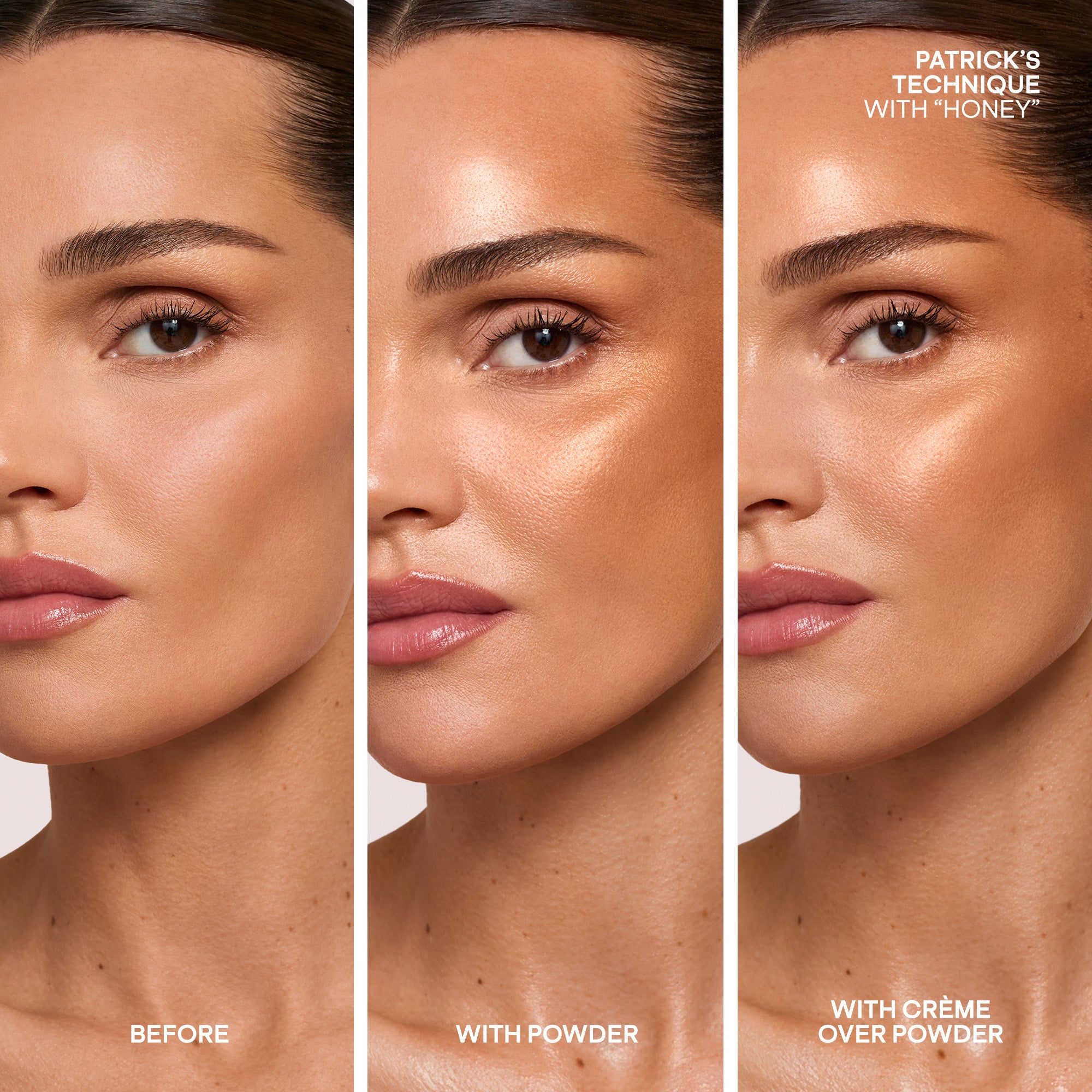 Major Glow Crème & Powder Light Reflecting Translucent Highlighter Duo (Honey)