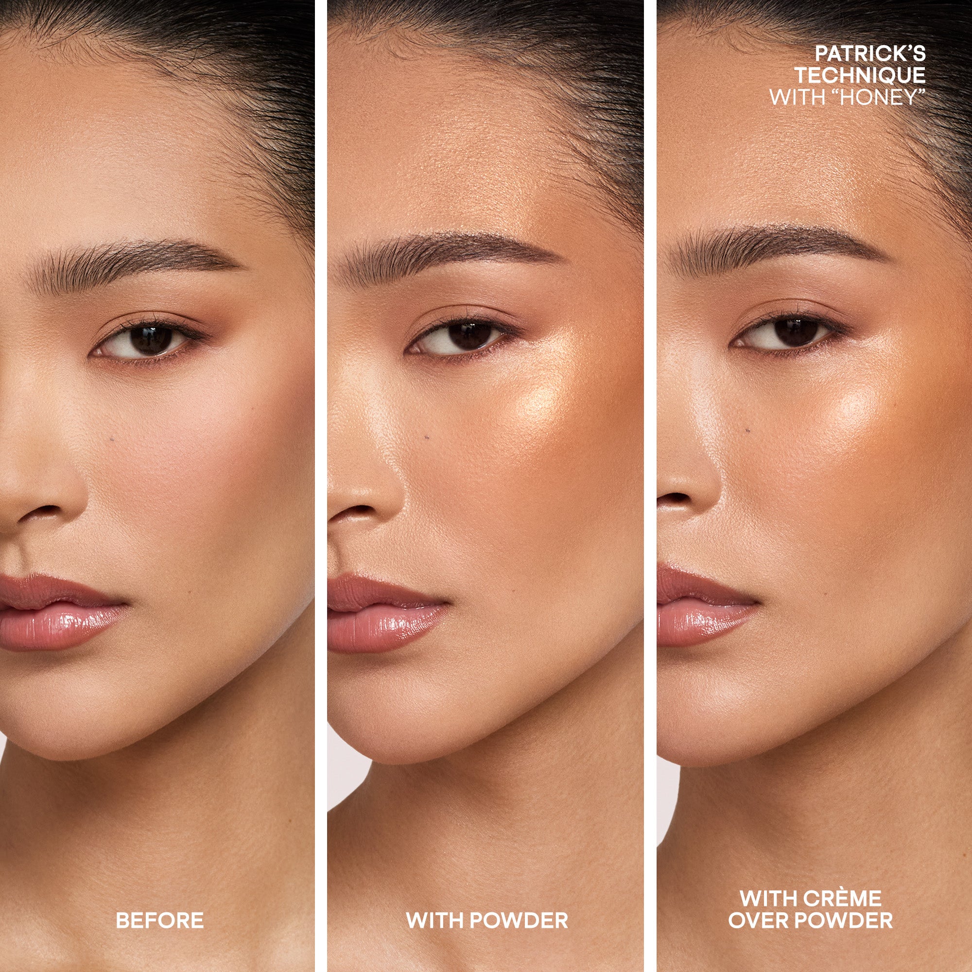 Major Glow Crème & Powder Light Reflecting Translucent Highlighter Duo (Honey)