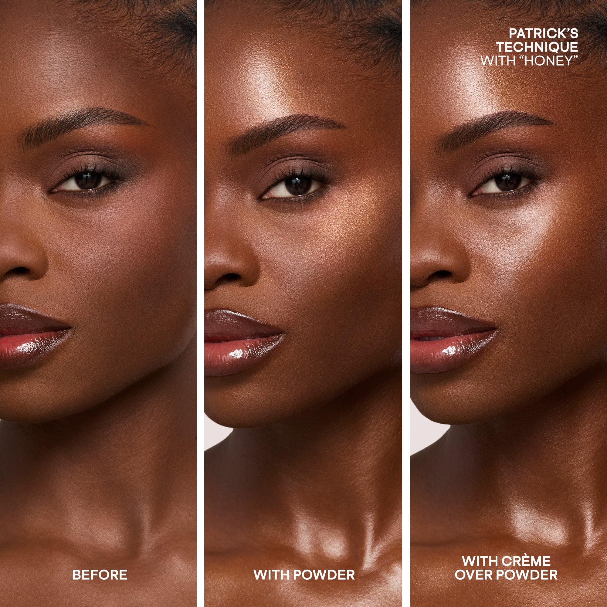 Major Glow Crème & Powder Light Reflecting Translucent Highlighter Duo (Honey)