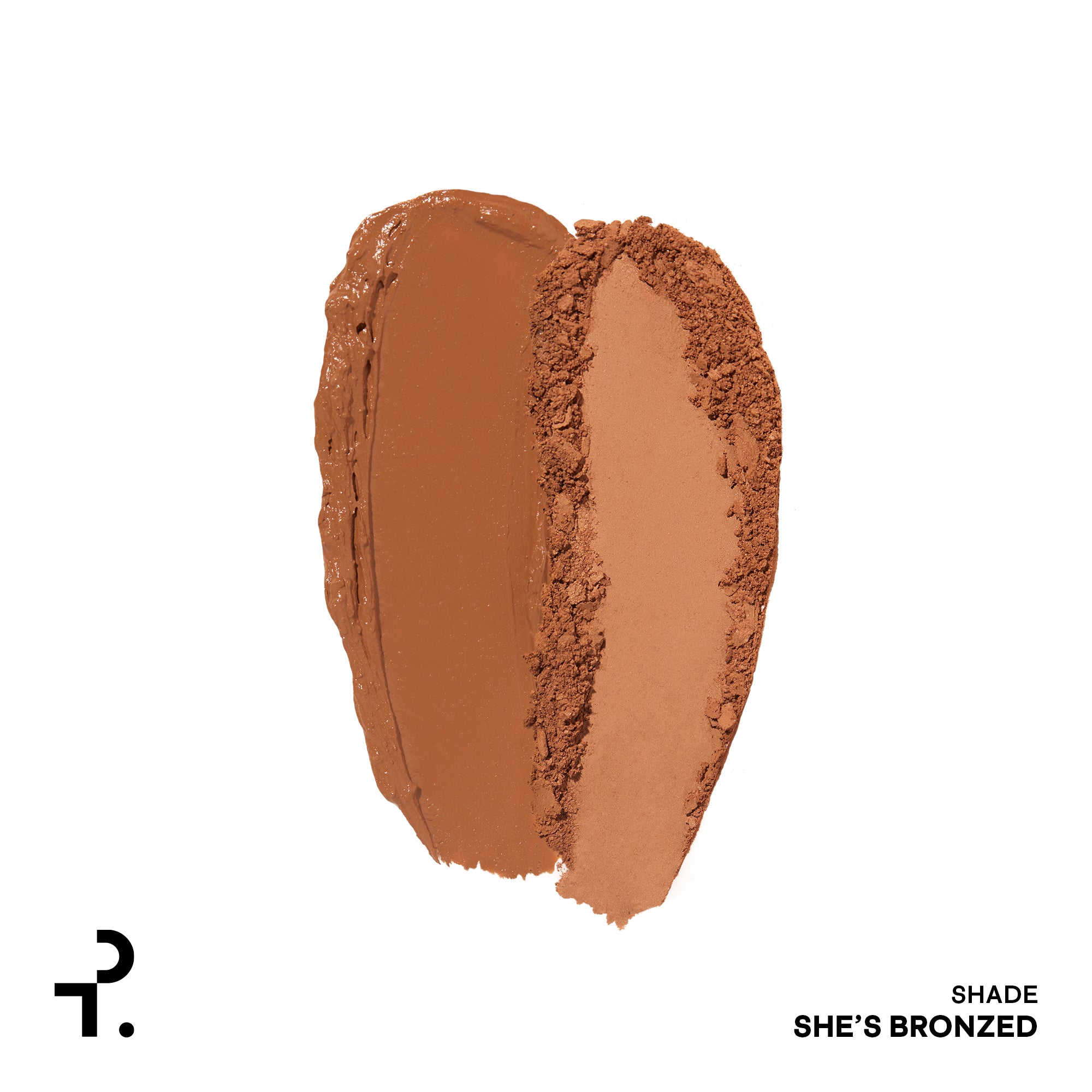 #color_she's bronzed (medium with warm undertone)