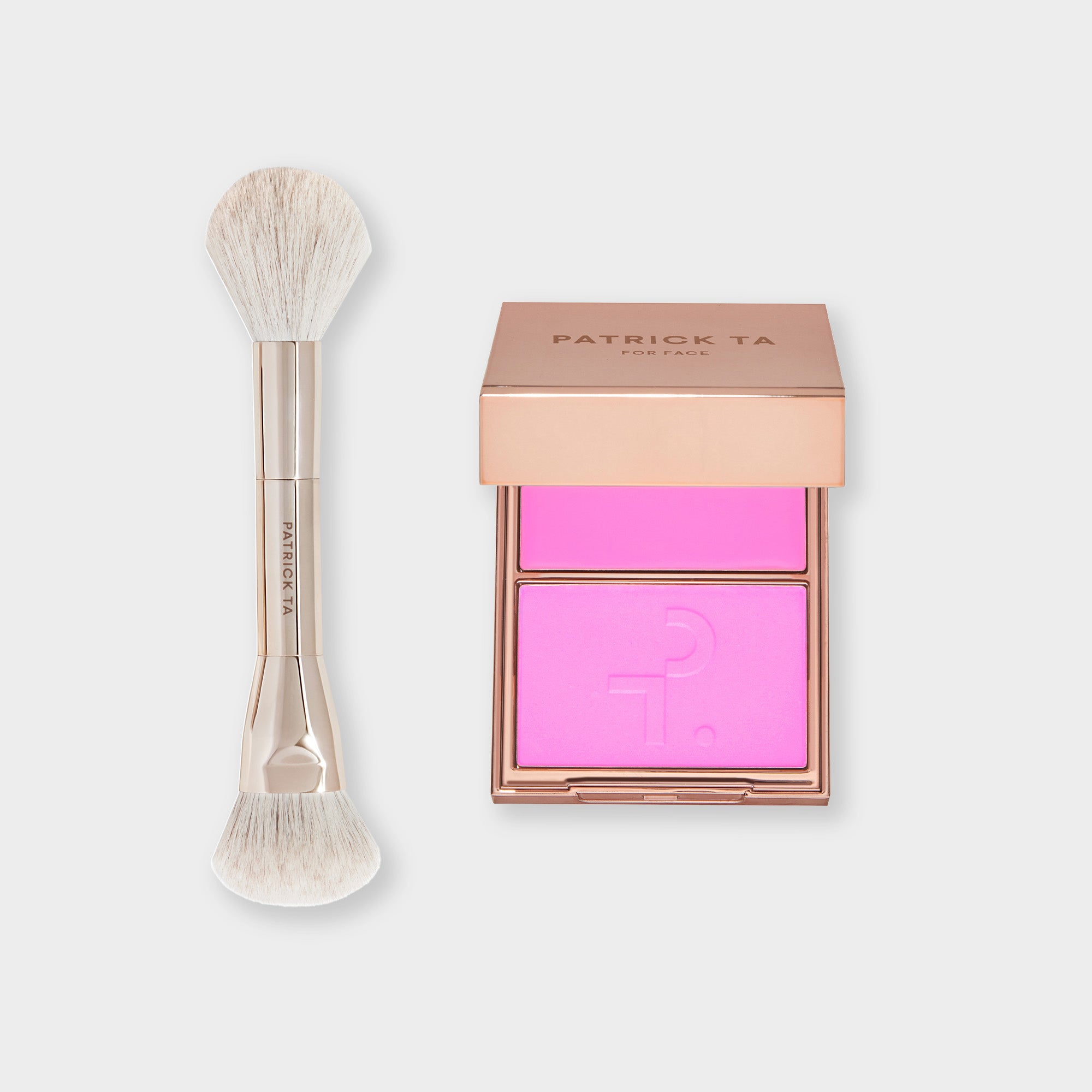 Patrick Ta Major Headlines Blush Duo & Dual-Ended Brush Set