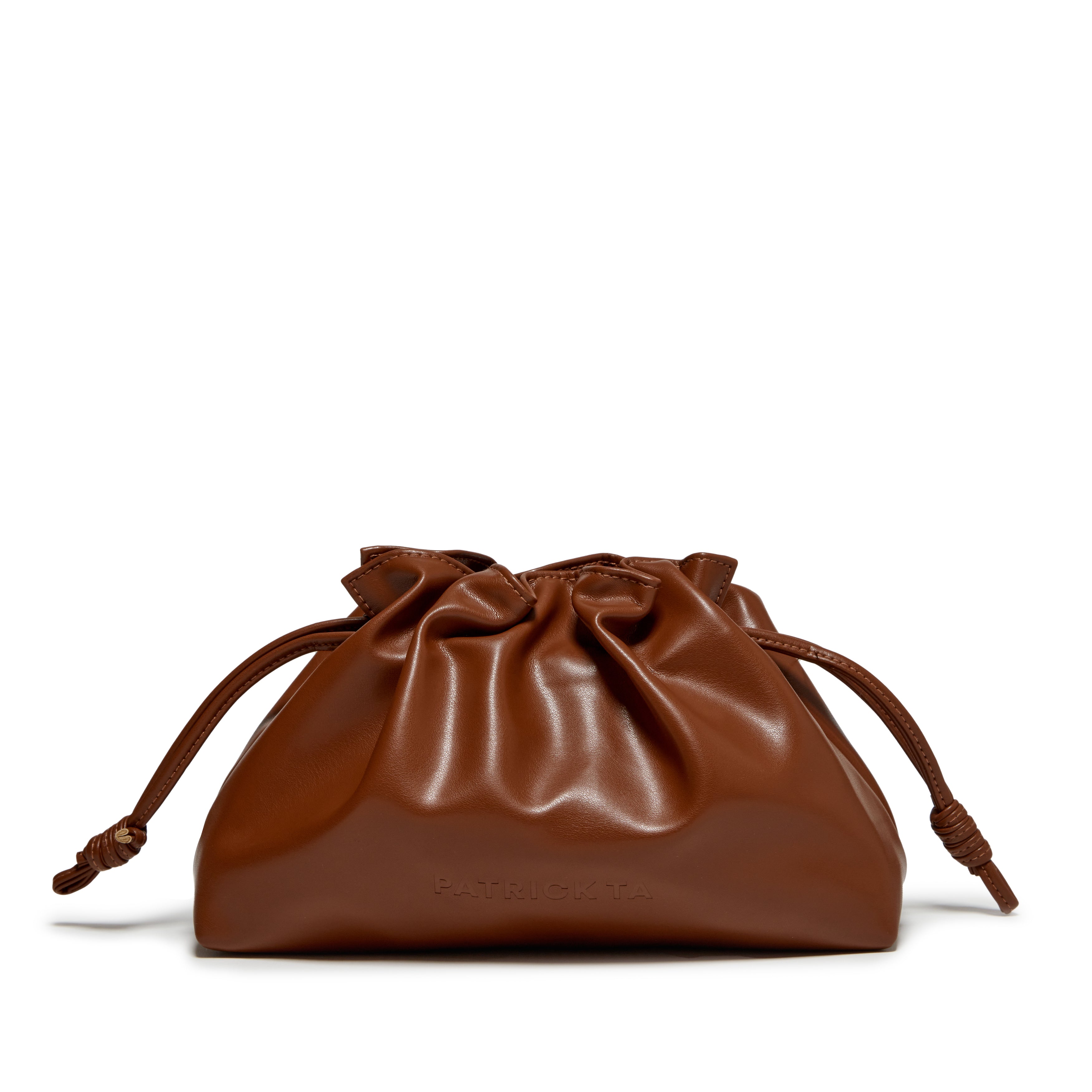 The Elevated Beauty Bag In Brown