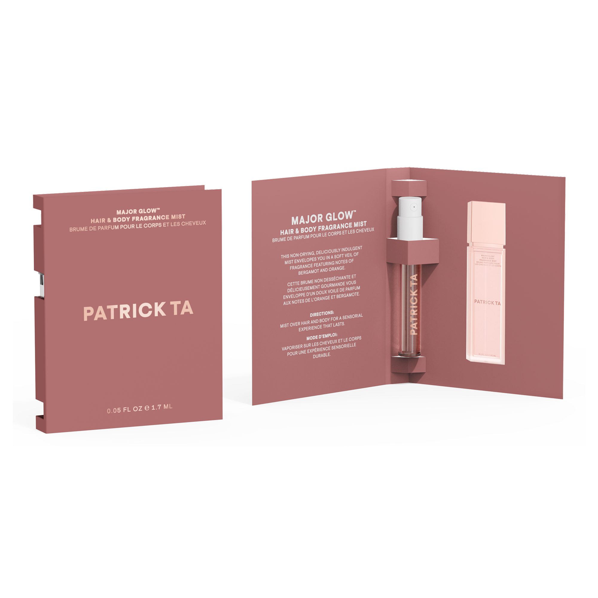 Major Glow Hair & Body Mist Vial
