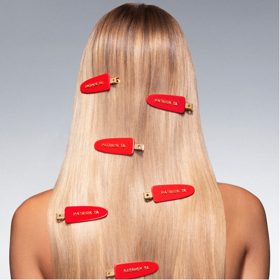 Strawberry Creaseless Hair Clips