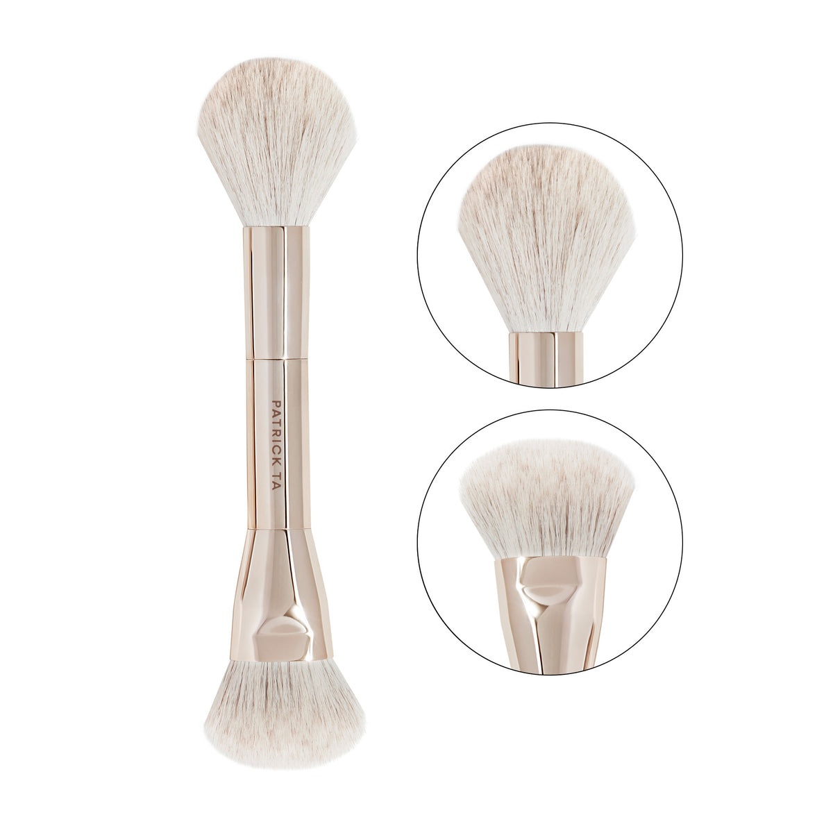 Brush Blush Brocha Patrick Ta Dual-Ended Blush Brush Double Ended
