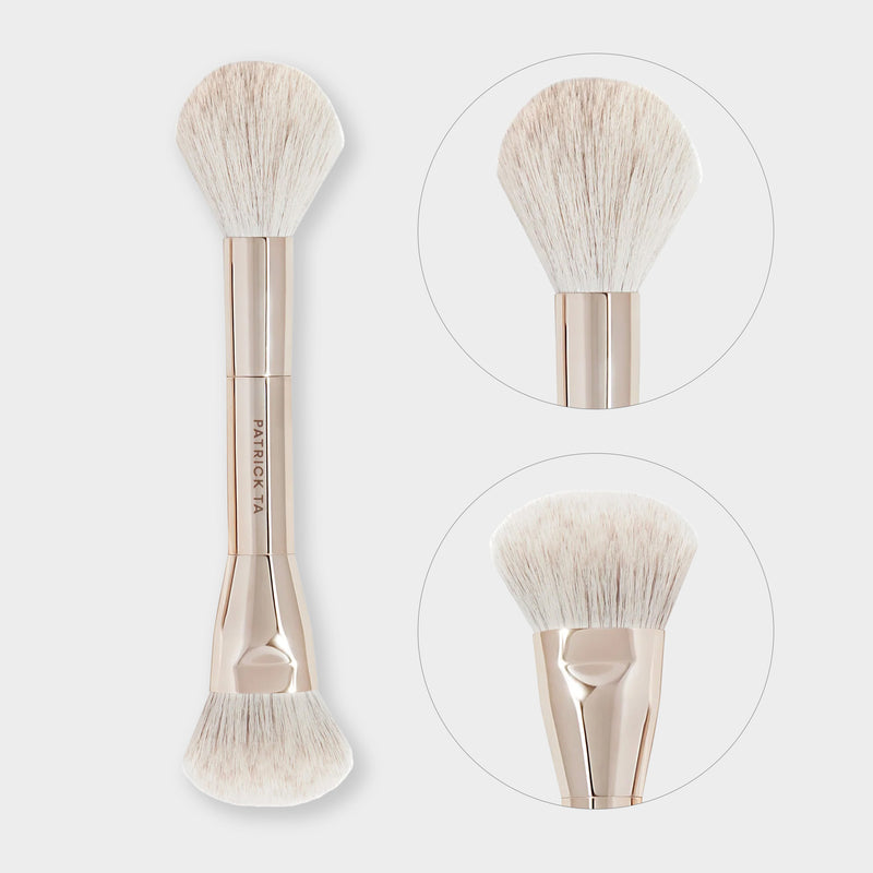Dual-Ended Blush Brush