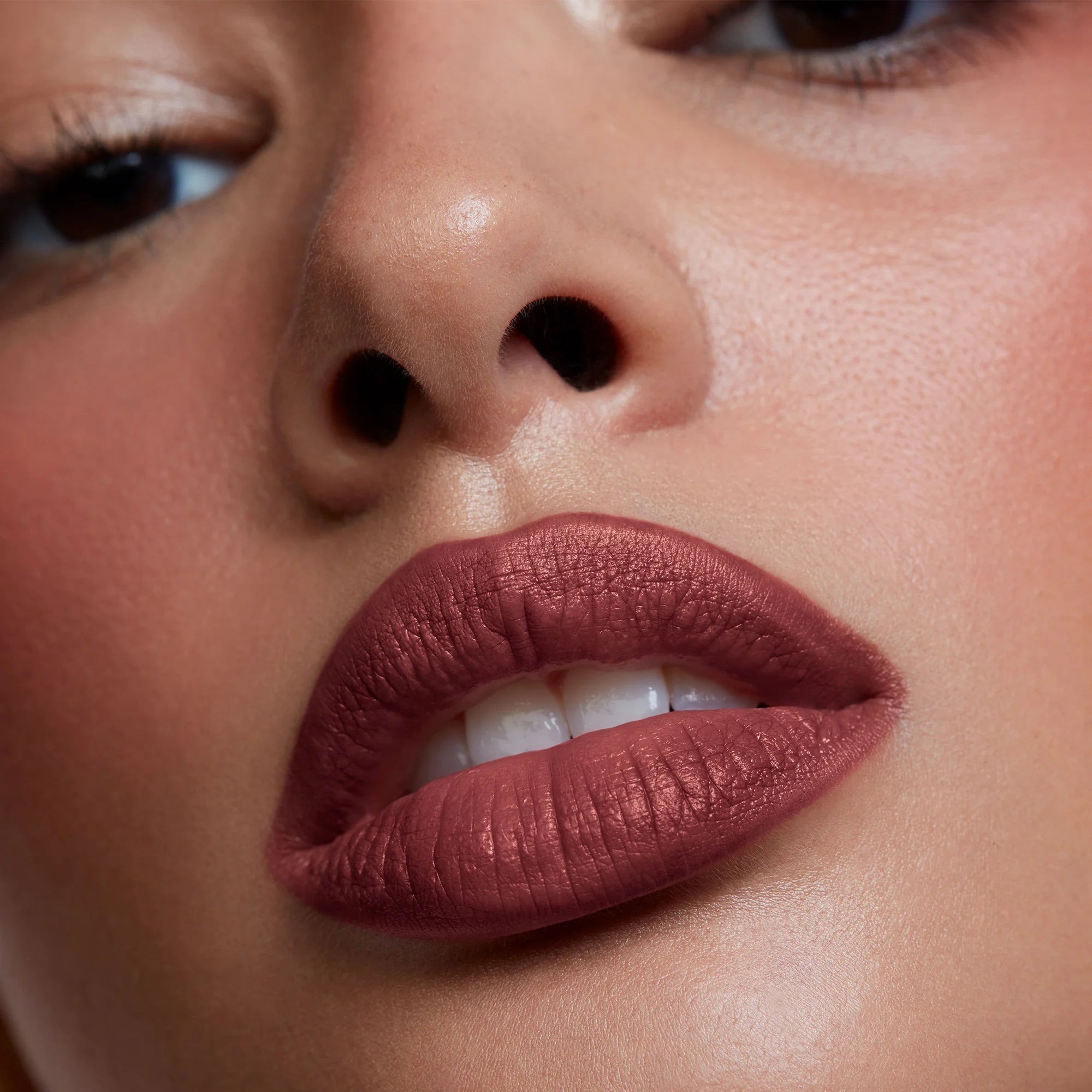 Major Headlines Matte Suede Lipstick in Seductive (Warm Mauve)