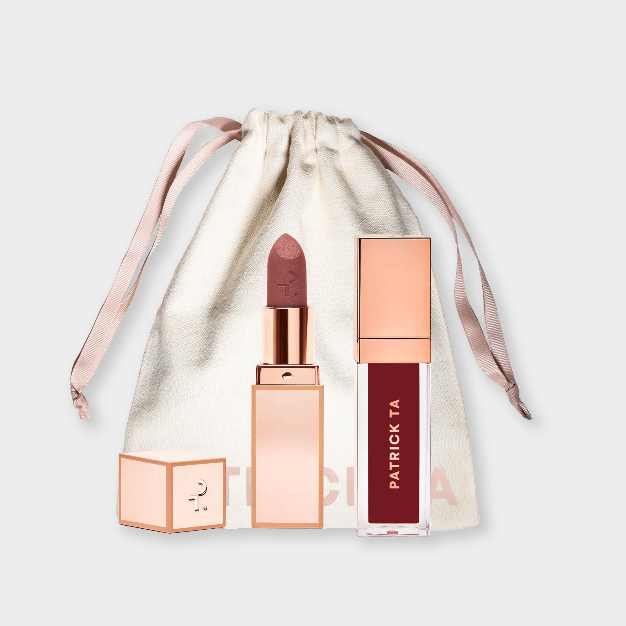 Matte Lipstick & Plumping Lip Gloss Duo