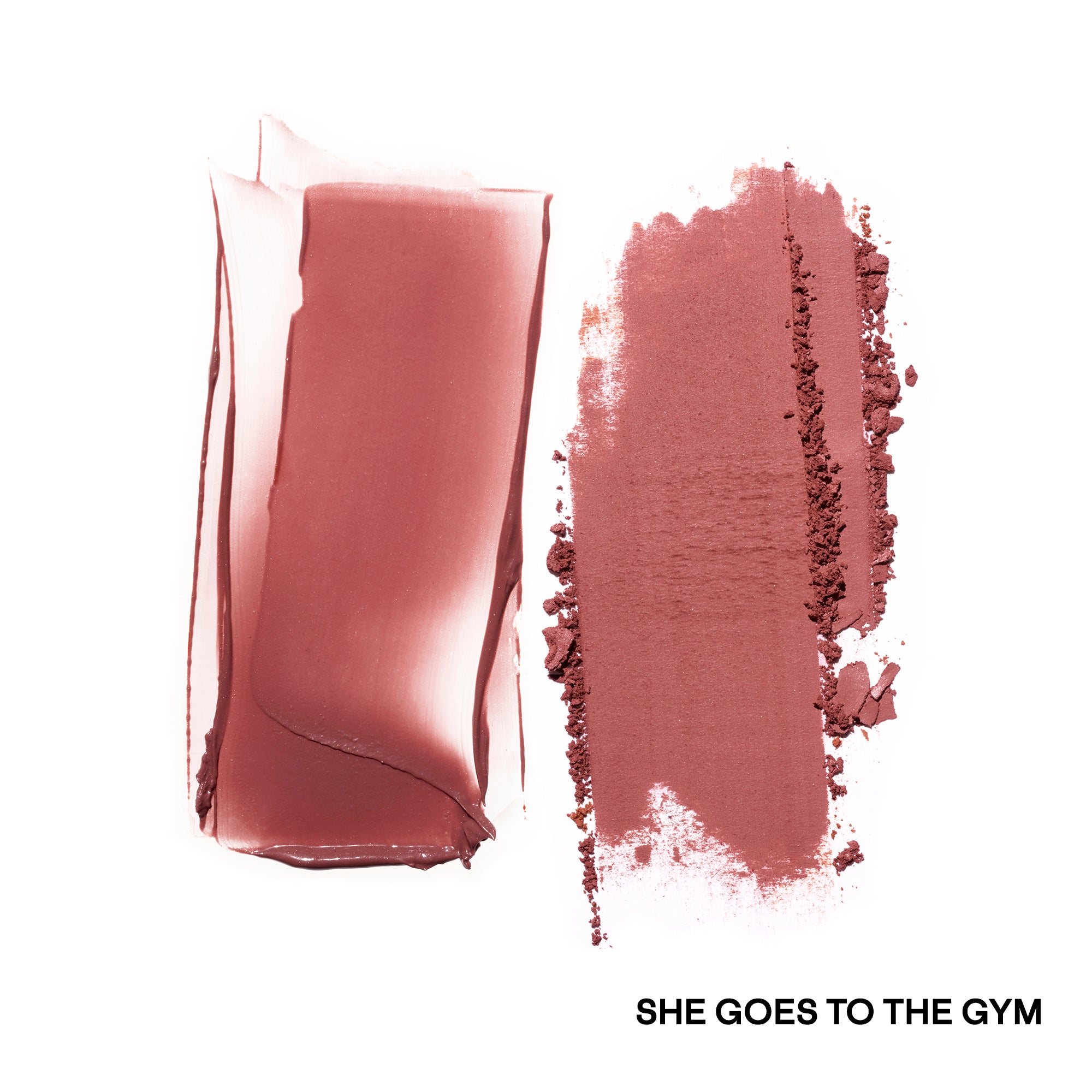 #color_ she goes to the gym (cool mauve rose)