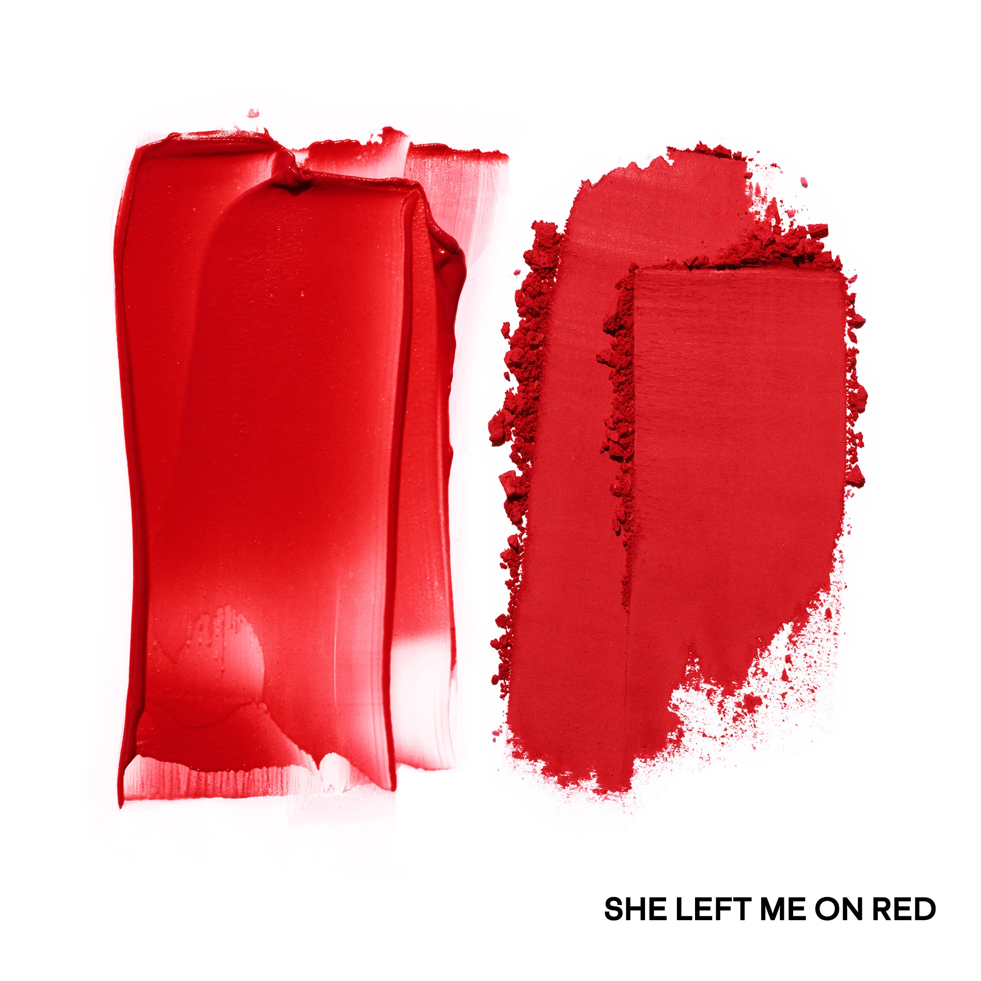 #color_ she left me on red (warm vivid red)