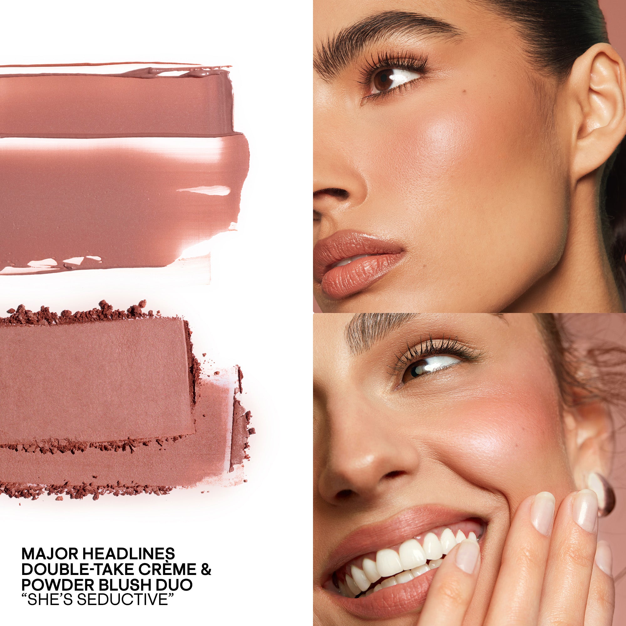 Mini Major Headlines Blush Duo in Soft Pink - Limited Edition