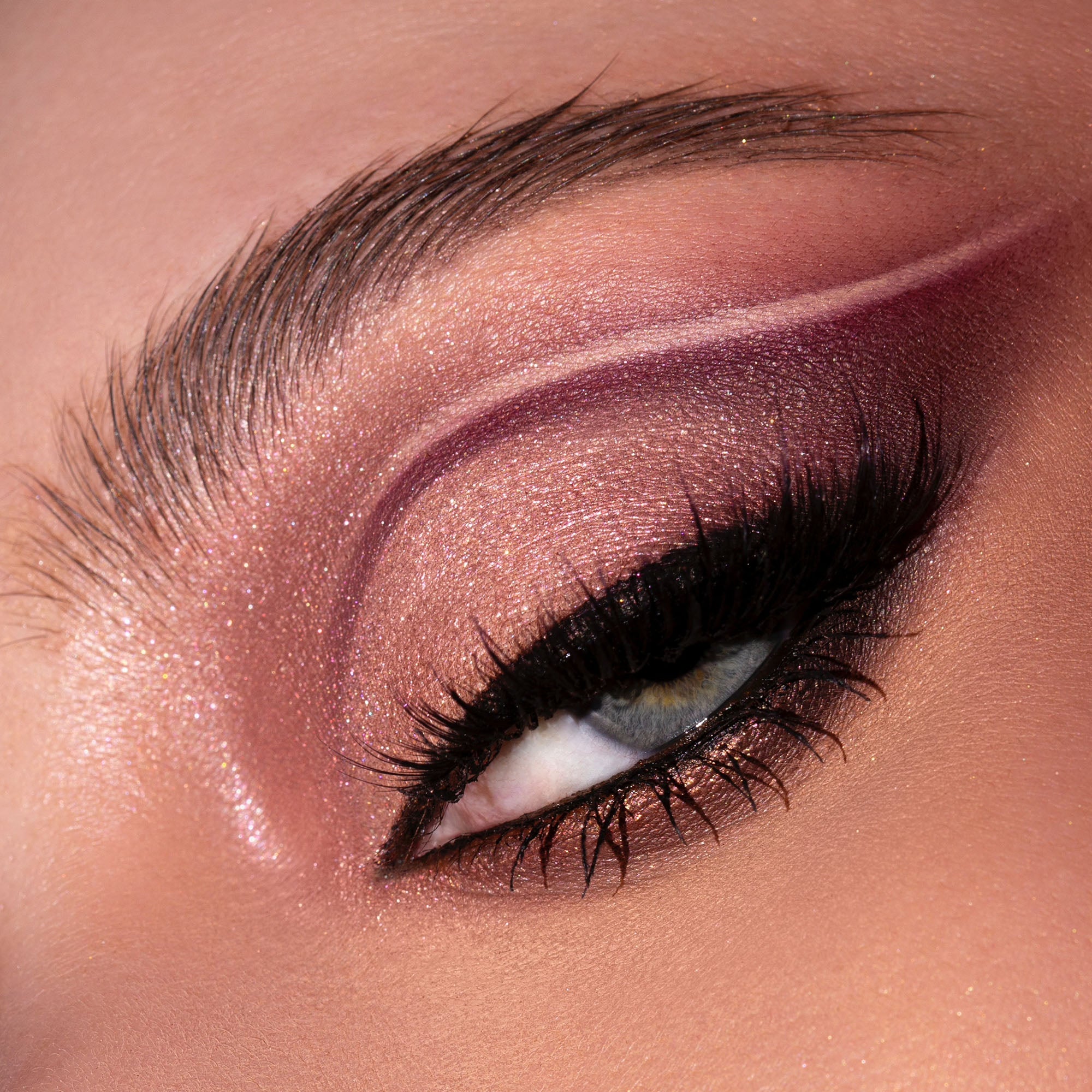 rose gold eye makeup