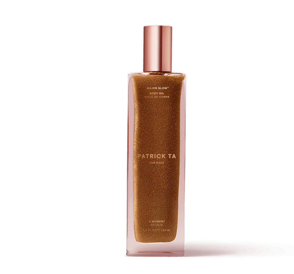 Patrick Ta Major Glow™ Body Oil Shimmer Body Oil Spray for Bronze Glow