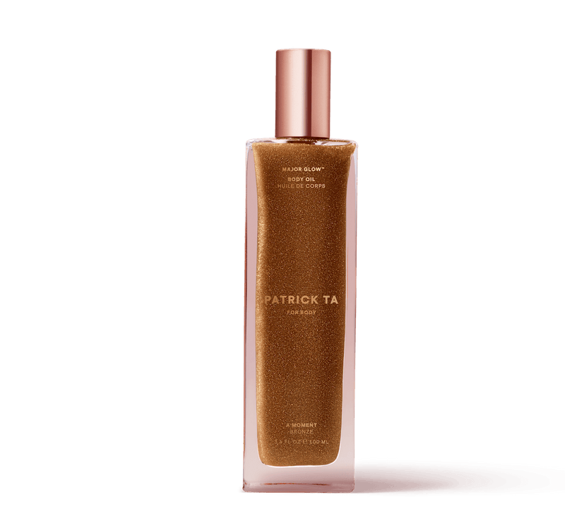 Patrick Ta Major Glow™ Body Oil Shimmer Body Oil Spray for Bronze Glow